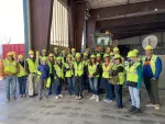 attendees at Waste Management facility