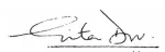Gita Dev signature