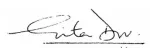 Gita Dev signature
