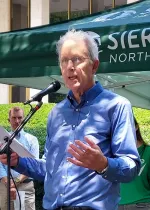 Jeffrey Monico of the Cypress Group speaks at a news conference