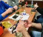 fly tying demo