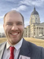 Zack in front of Capitol