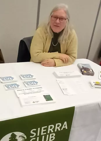 Tabling at the Hawkeye Flyfishing Conference