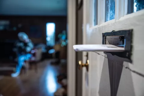 Energy bill arrives in the mail. Photo by Erik Liu