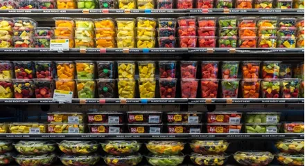 Plastics on Shelf
