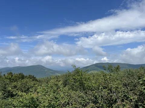Elk Knob State Park south view point