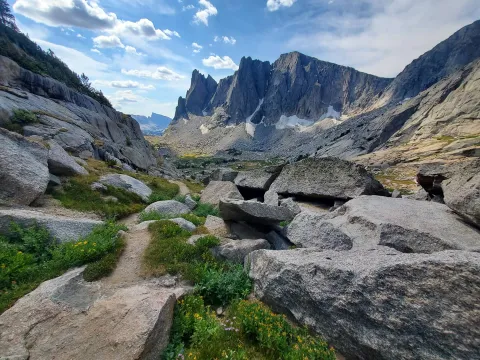 Landscape mountain view 