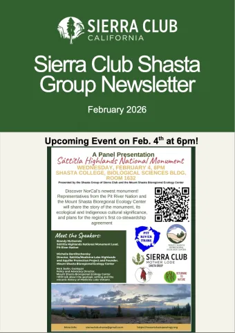 First page of our February newsletter