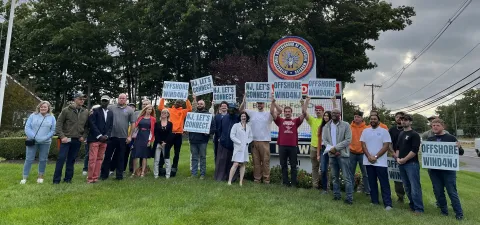 Wall IBEW Rally