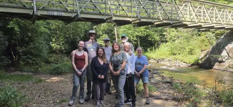 Volunteers at Boone Fork