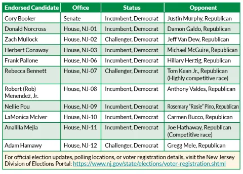 2026 US Congressional Matrix