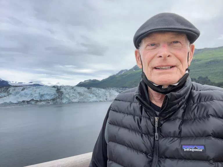 Condor John Hankins at Glacier Bay in Alaska