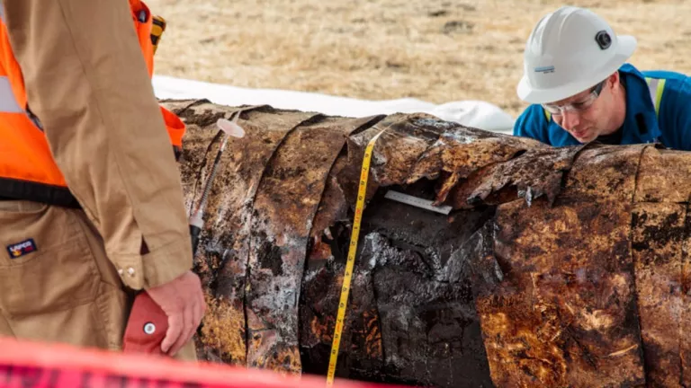 Plains pipeline rupture