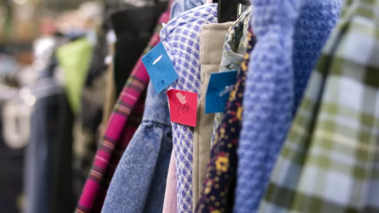 Secondhand or thrift shopping reduces carbon footprint.