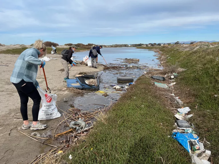 Surfrider making progress cleaning up Ormond Beach, Photo by Christina Zubko