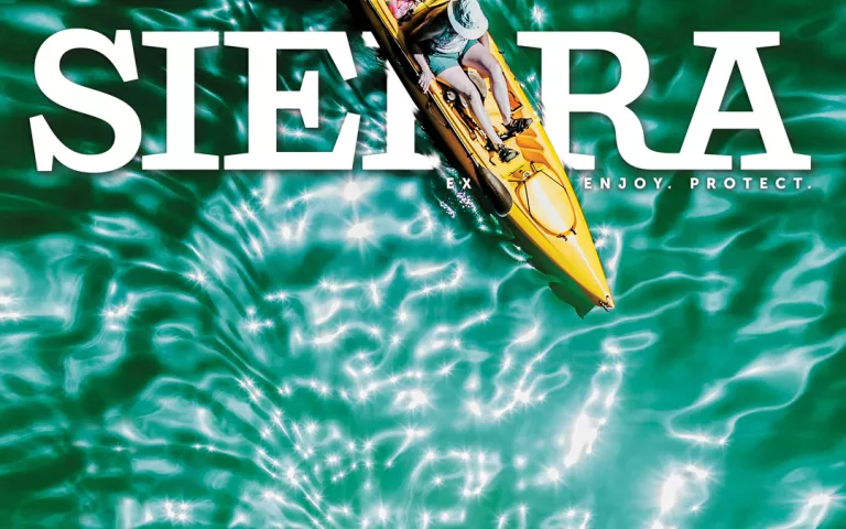 Sierra magazine cover