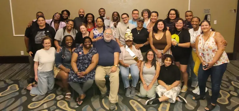 Group photo from the tour