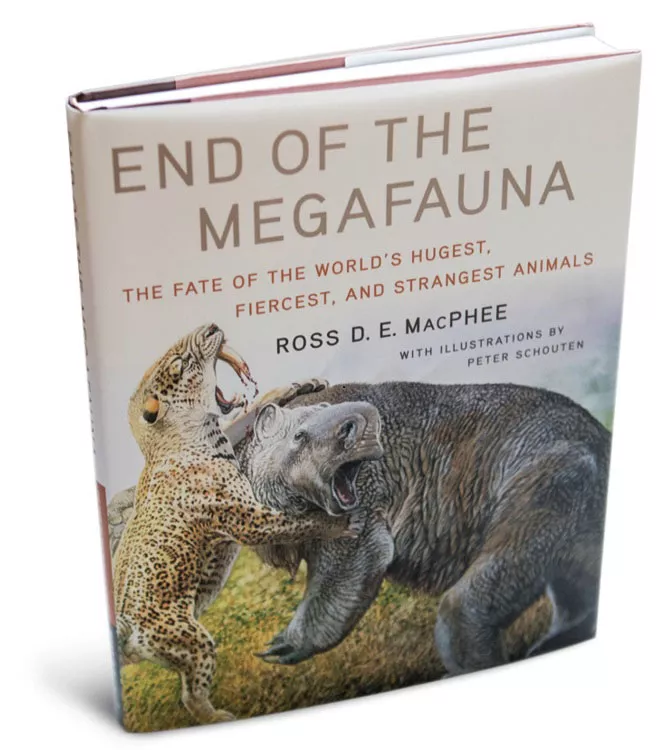 Book cover for End of the Megafauna