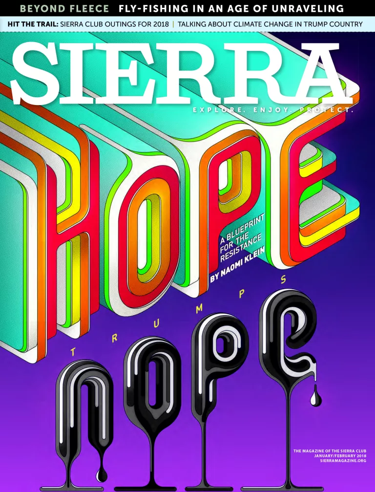 Sierra magazine cover