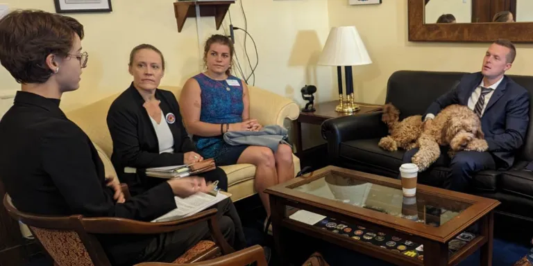 Anna's trip to Capitol Hill
