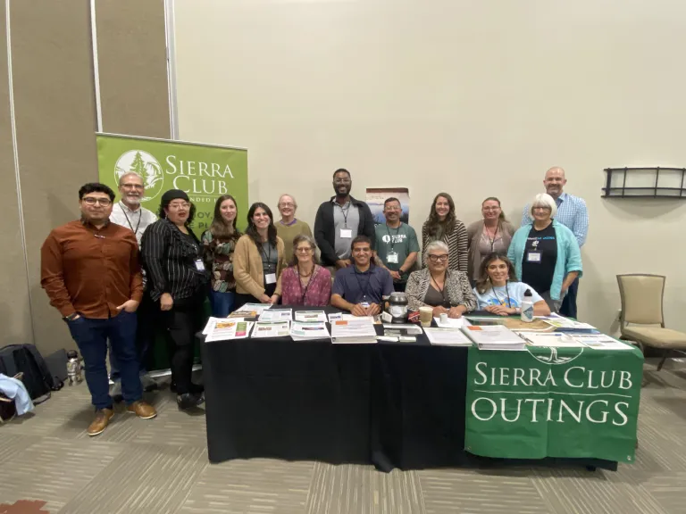30x30 advocates at Sierra Club outing
