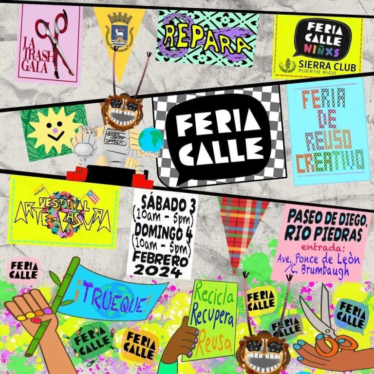Llega Feria Calle #8 !!!! 💙 Abriendo el marco del Festival ArteBasura en su Segunda Edición! 💜