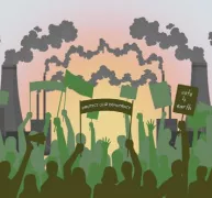 Smokestacks and Protests
