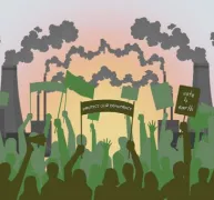 Smokestacks and Protests
