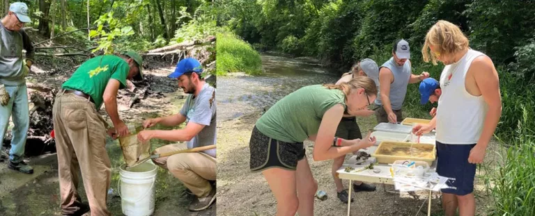 water monitoring volunteers