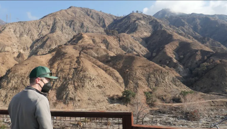 Morgan Goodwin visits the aftermath of the Eaton Fire