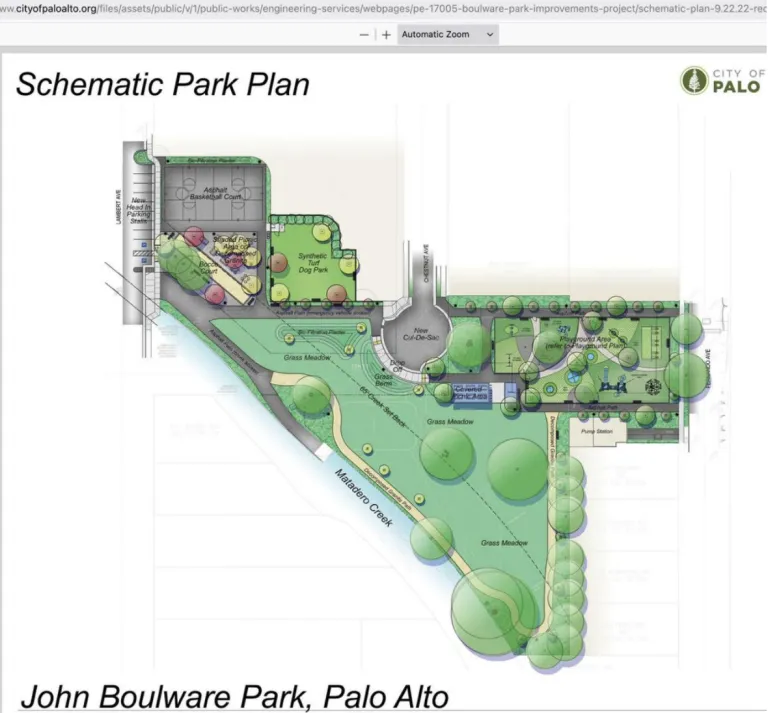 Schematic Park Plan