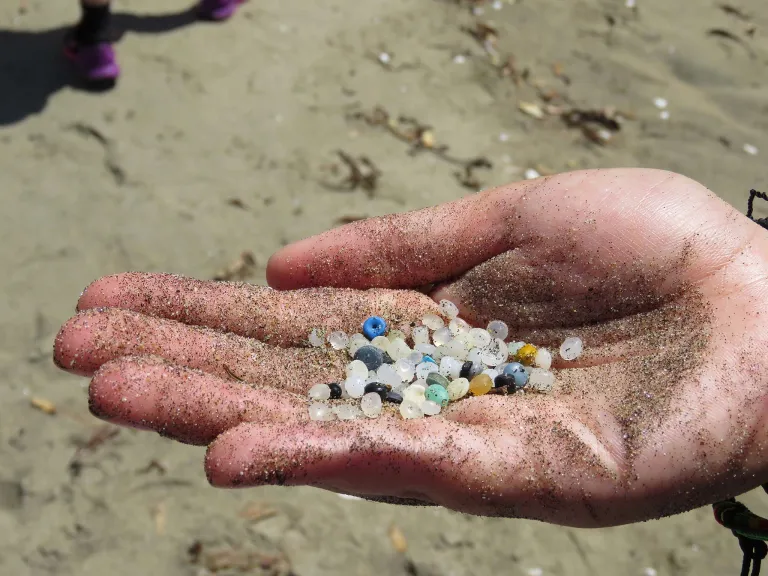 nurdles in a hand