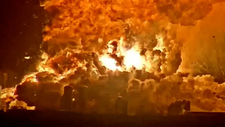 space x explosion