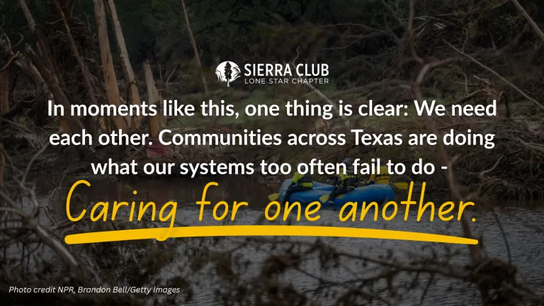sierra club floods statement