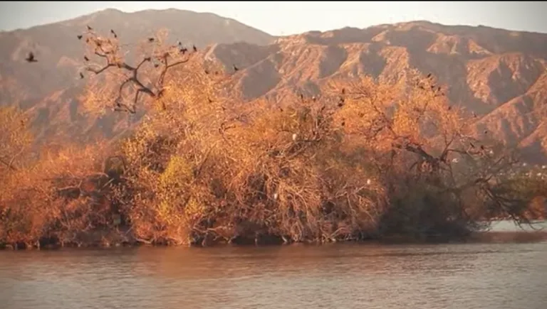 Sunset at Santa Fe Dam Recreation Area