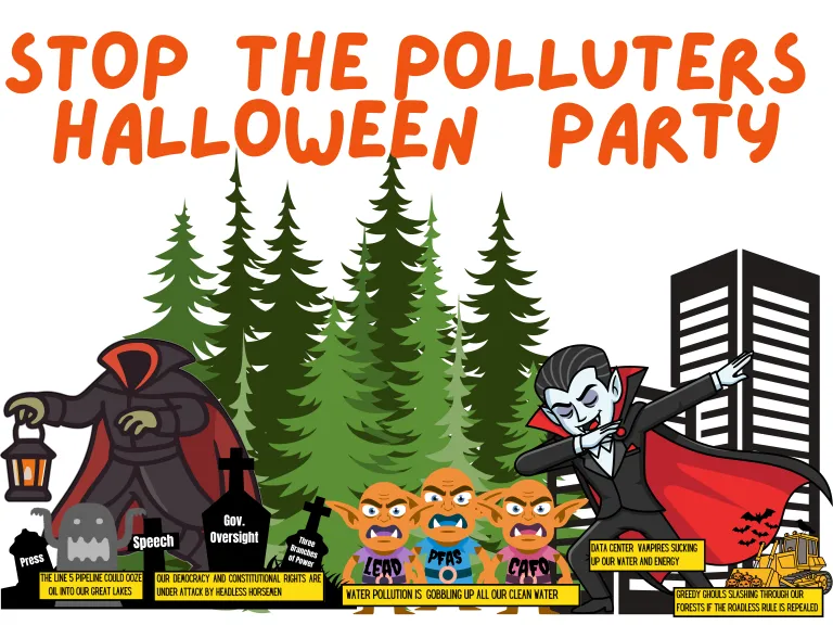 Stop the Polluters Halloween Party Cover Photo