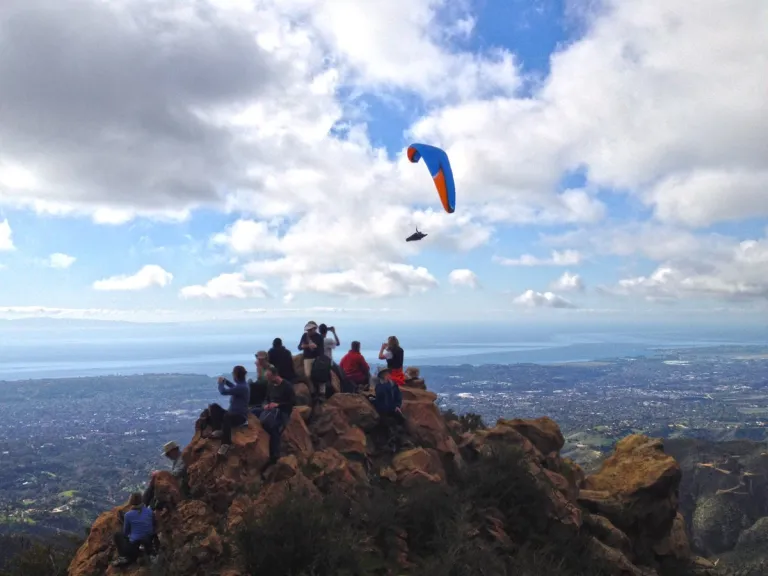 Top of mountain