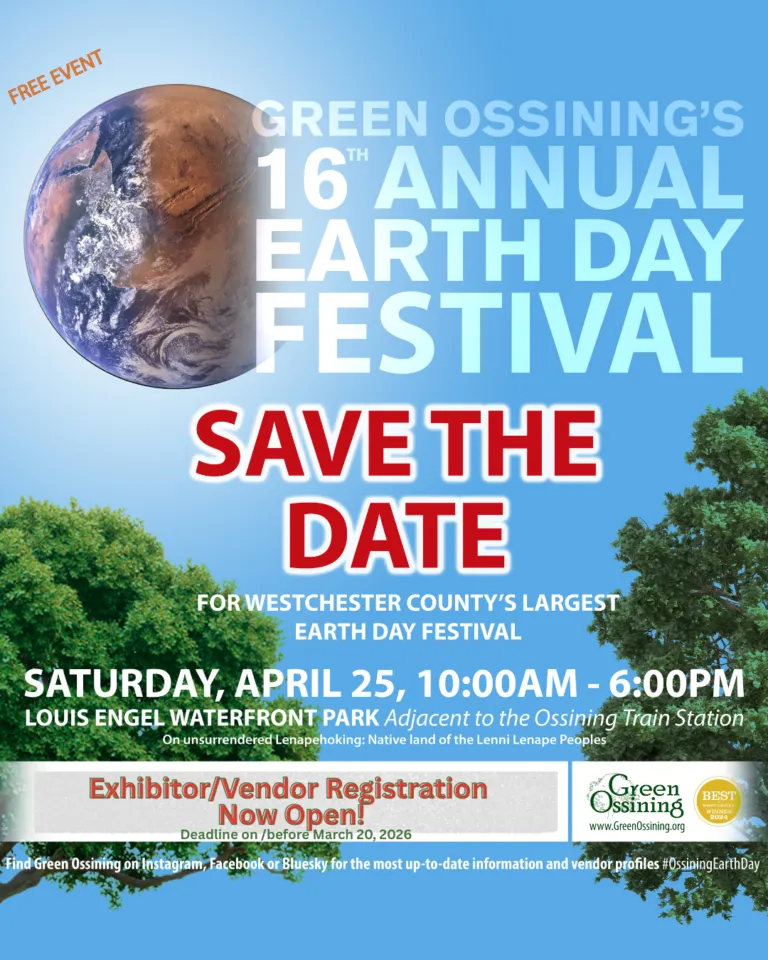 Green Ossining Earth Day 2026
