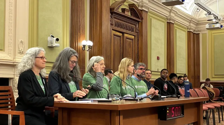 Sierra Club DC volunteers testifying Feb 2026