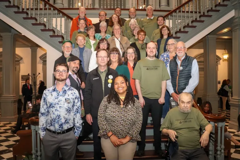 Delaware Sierra Club members assembled for Lobby Day 2026.