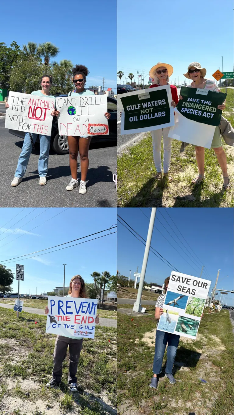 SOS Sign Waving