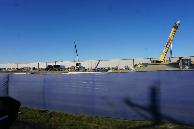 data center being constructed in Cedar Rapids