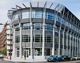 Berkeley's David Brower Center is a 50,000-square-foot experiment in green-from-the-ground-up architecture that includes an art gallery, an auditorium, and an organic restaurant