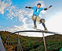 Bob Burnquist, professional skateboarder and organic farmer
