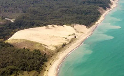 Mount Baldy Beach at Indiana Dunes National Park