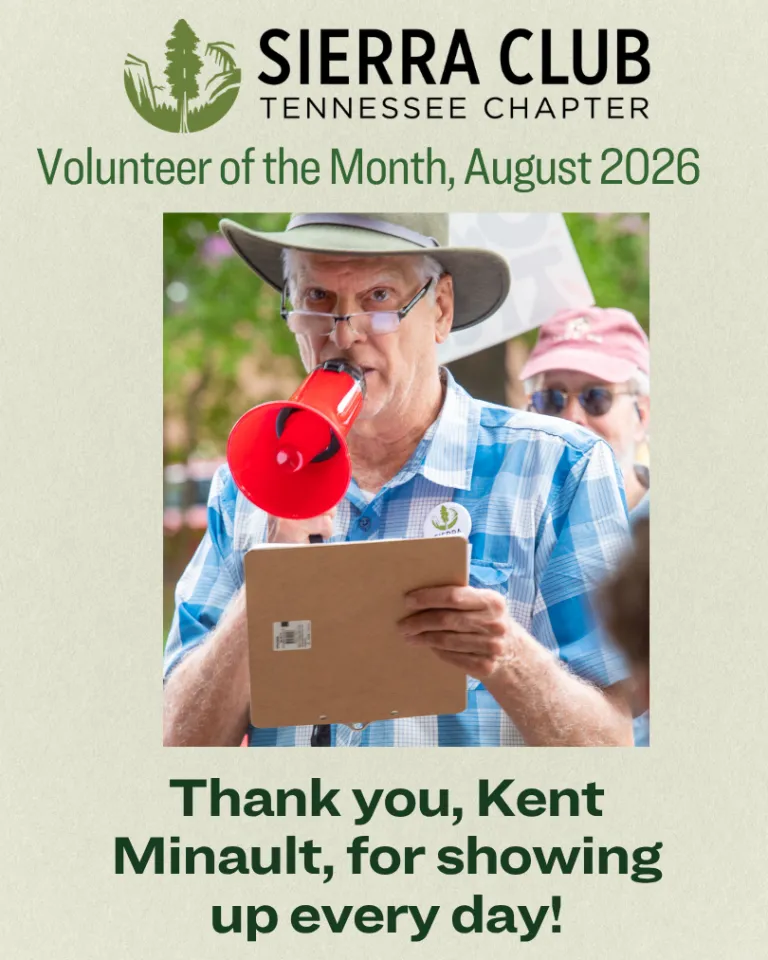Volunteer of the Month, Kent Minault