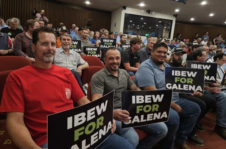 IBEW shows up at Aug 5 Sedgwick County hearing to support Galena solar farm
