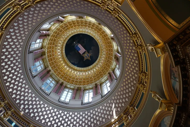 Iowa capitol dome