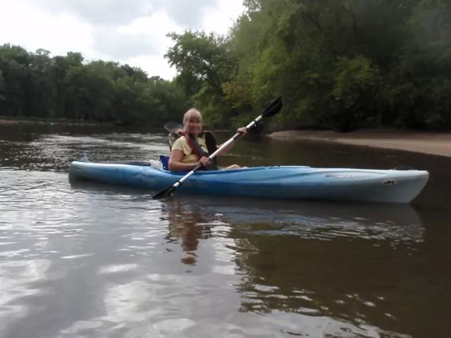 kayaking on Cedar River