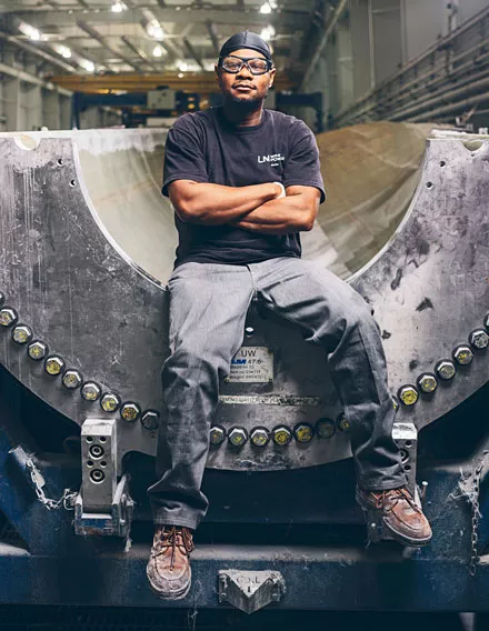 LESTER JOHNSON, Team Leader, LM Wind Power, Little Rock, Arkansas